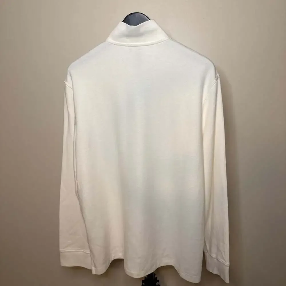 Polo Ralph Lauren Estate Rib Quarter-Zip Pullover Sweater-L